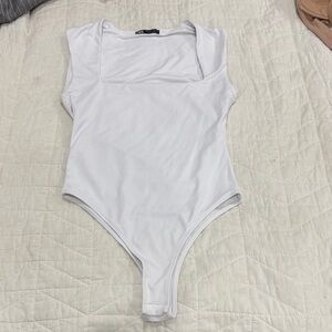 Zara Classic White Bodysuit